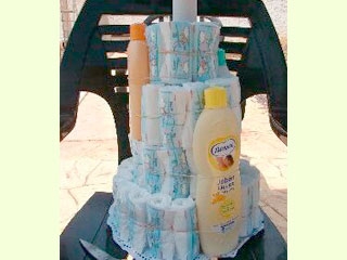 Manualidades DIY: Tarta de pañales para Baby Shower-1008