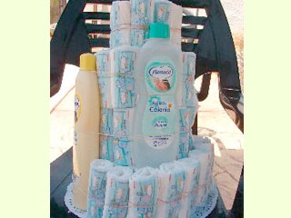 Manualidades DIY: Tarta de pañales para Baby Shower-1009