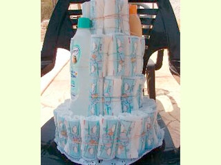 Manualidades DIY: Tarta de pañales para Baby Shower-1010