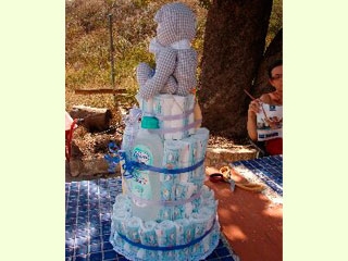 Manualidades DIY: Tarta de pañales para Baby Shower-1018