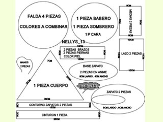 Manualidades con foamy: Muñeca termoformada-343