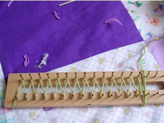 Manualidades tejido: Bufanda con telar calchaqui-662