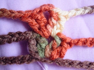 Manualidades crochet: Bufanda original-684