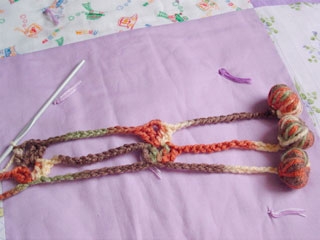 Manualidades crochet: Bufanda original-685