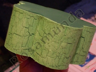 Manualidades con papel: Caja con decoupage y craquelada-722