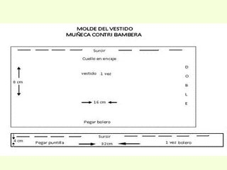 Manualidades country: Muñequita Bambera-898