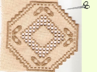 Manualidades bordado: Hardanger-988