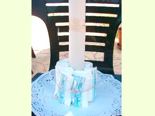 Manualidades DIY: Tarta de pañales para Baby Shower-997