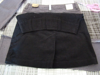 Manualidades e ideas: Convertir pantalón en falda-1346