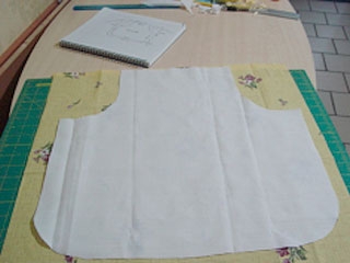 Manualidades de bordado: Delantal para pinzas de la ropa o costura-1445