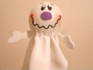 Manualidades para Halloween: Lapifucho fantasma-2019