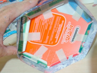 Manualidades reciclaje: Caja de pañuelos-2116