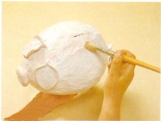 Manualidades para niños: Hucha-cerdita-74
