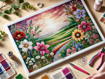 Descubre el Arte Relajante del diamond painting