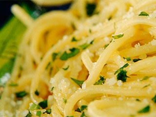 Receta de espaguetis al limón