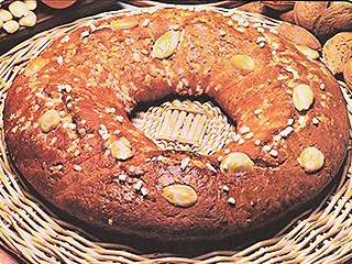 Receta de la rosca de almendras