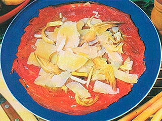 Receta de carpaccio de ternera en ensalada