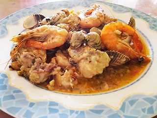 Receta de la zarzuela de mariscos