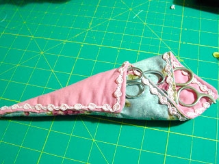 Manualidades en patchwork: Guarda tijeras