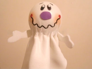 Manualidades para Halloween: Lapifucho fantasma